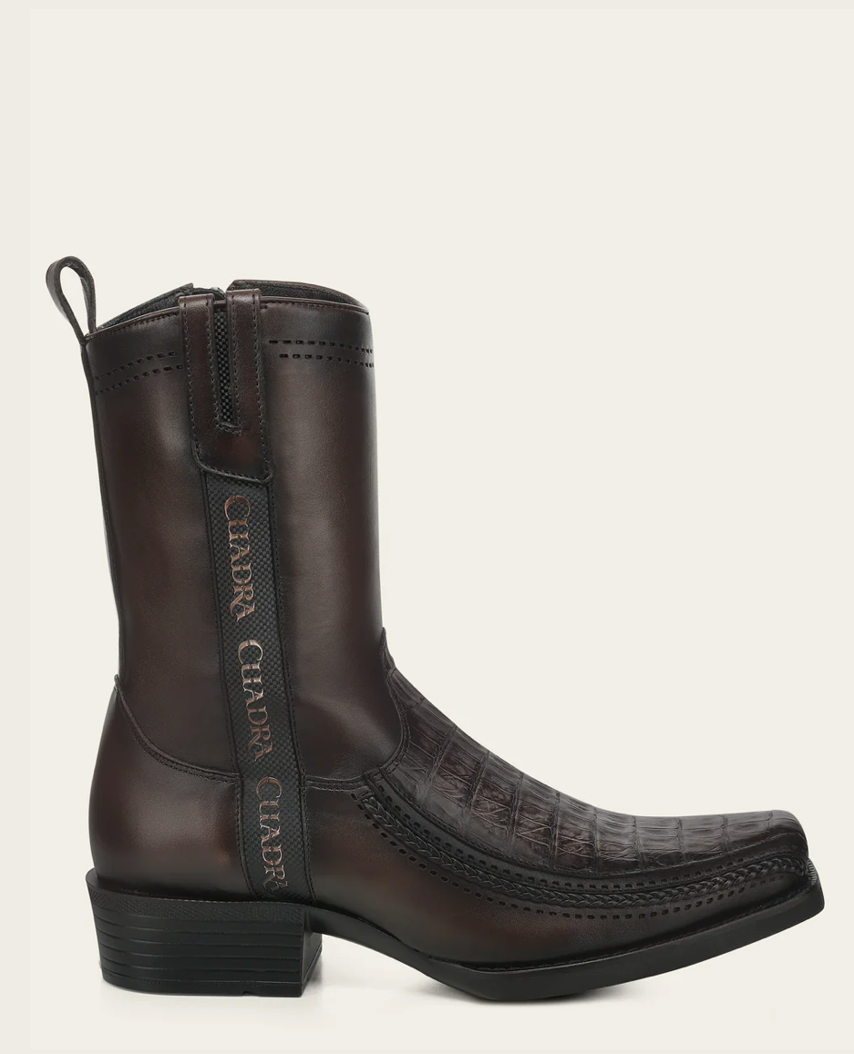 Cuadra CC300 Caiman Fuscus Men's Narrow Toe Boot