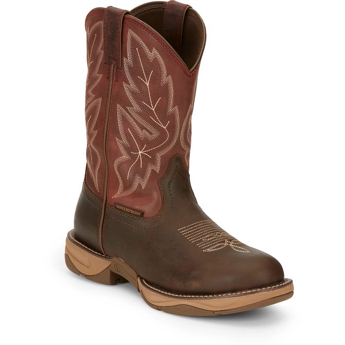 Tony Lama RR3362 Mankato 11" Wide Round Toe Waterproof Work Boot