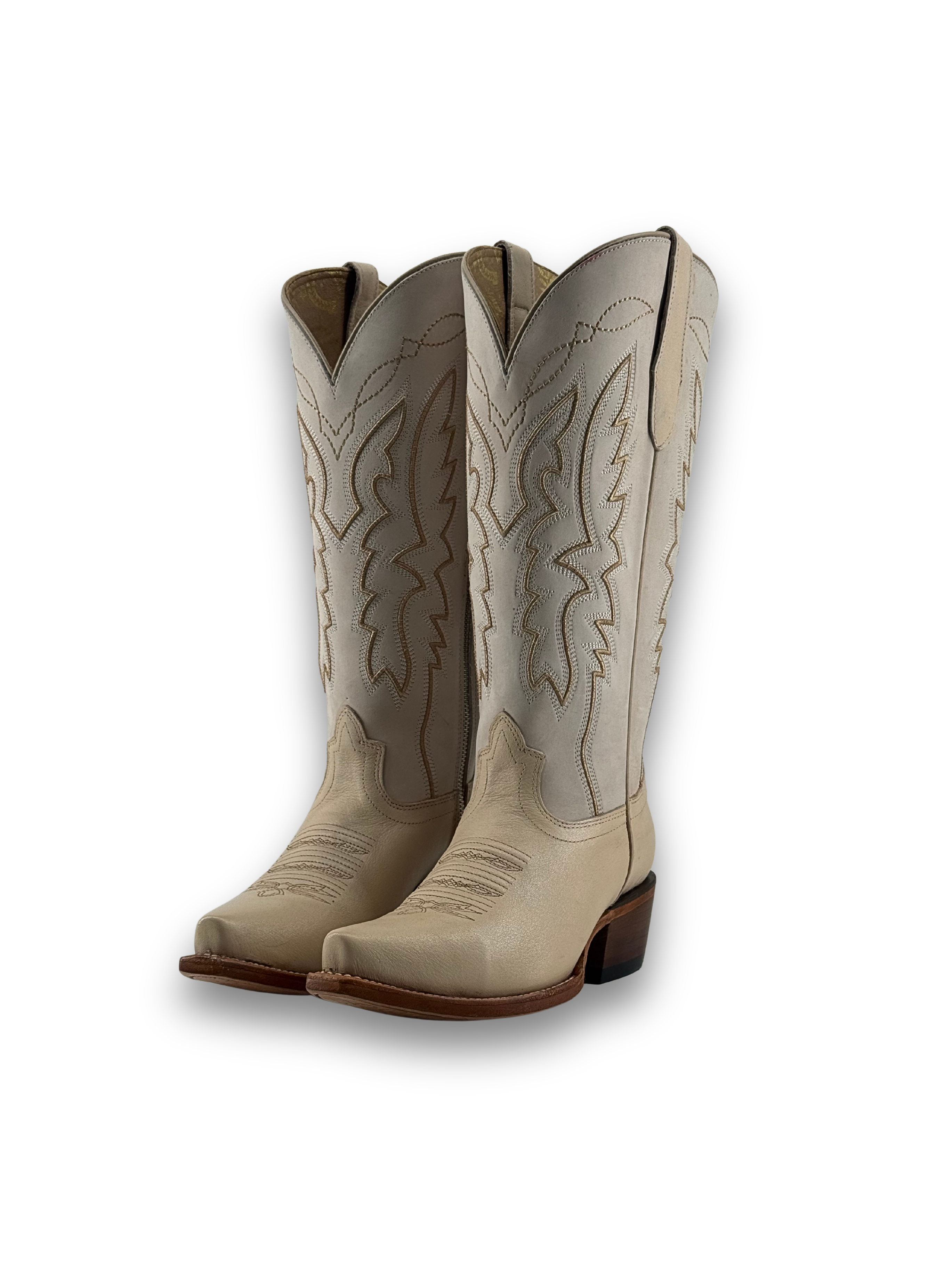 Alexia Midi Wide Calf Snip Toe Cowgirl Boot