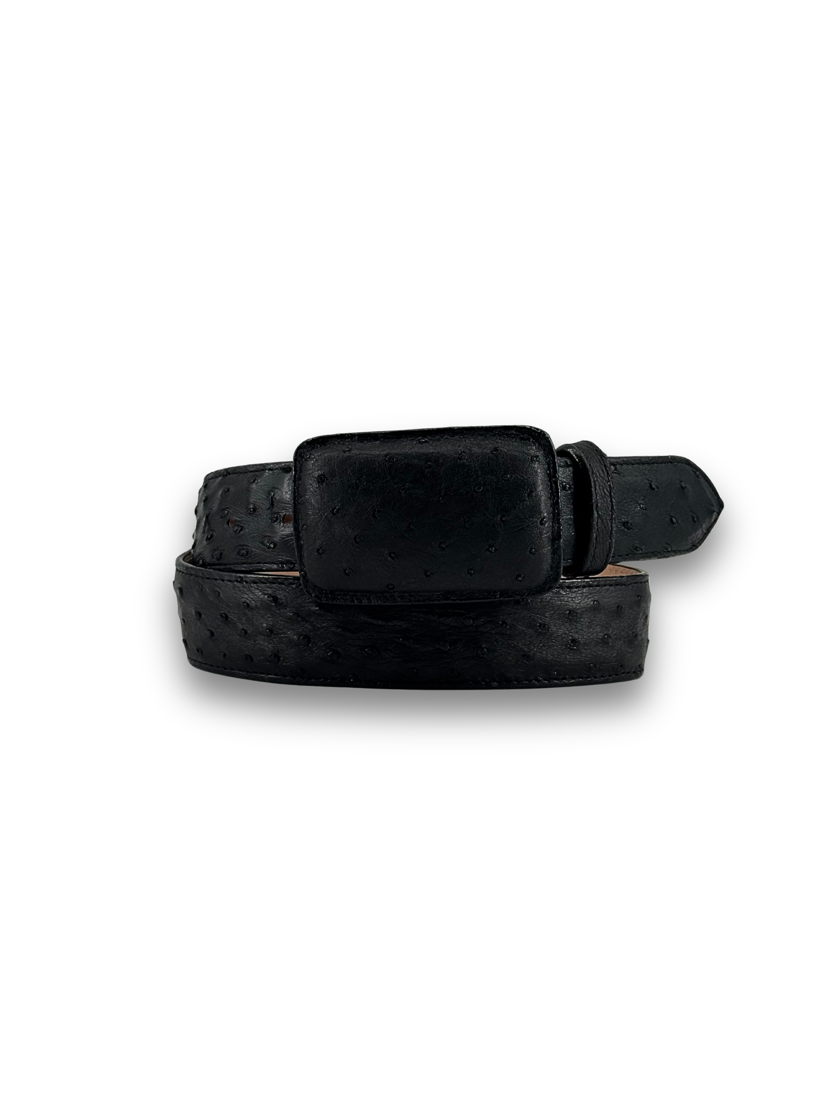 Tommy Exotic Ostrich Cowboy Belt