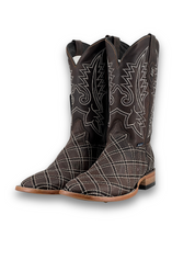 Roca Patchwork Square Toe Cowboy Boot
