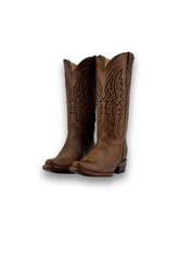 Little Alexa Tall Snip Toe Cowgirl Boot