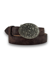 Rhinestone Buckle Cowgirl Belt