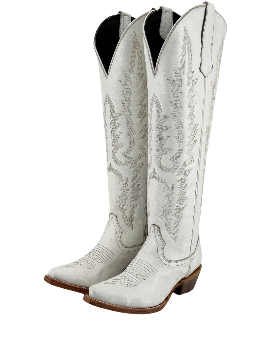 Scarlett Tall Wide Calf Friendly Snip Toe Cowgirl Boot