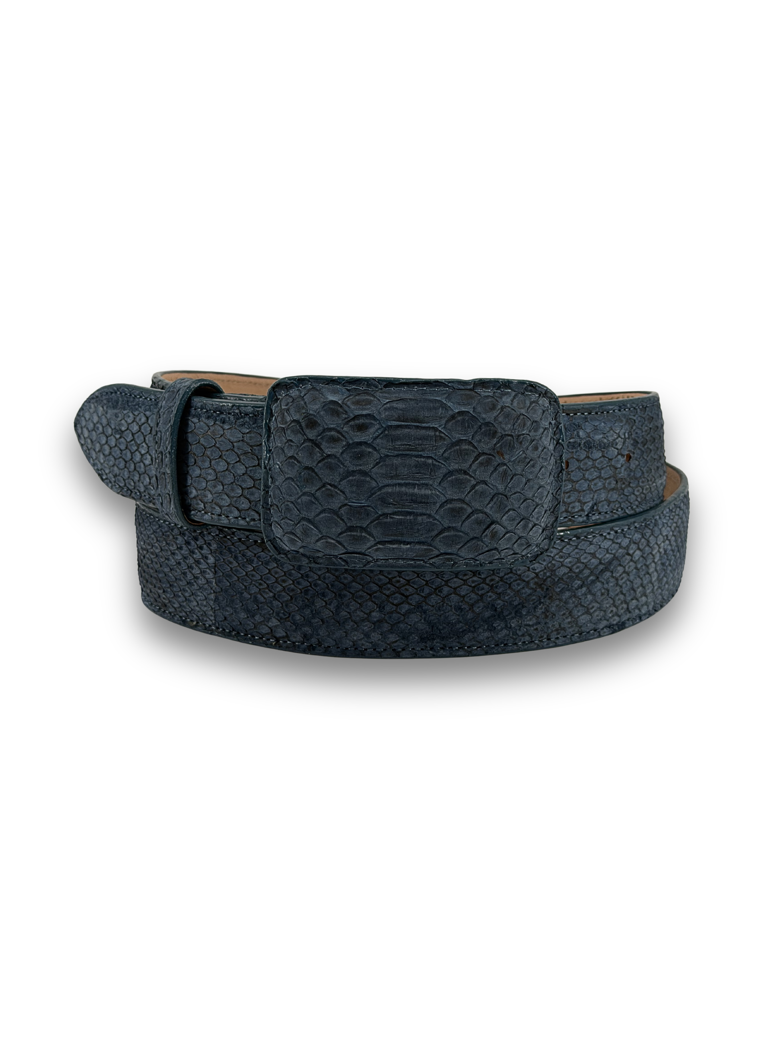 Tommy Exotic Python Cowboy Belt