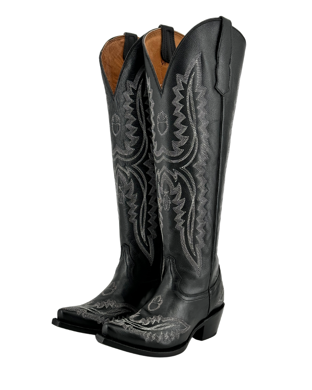 Valencia Brigith Tall Point Toe Cowgirl Boot