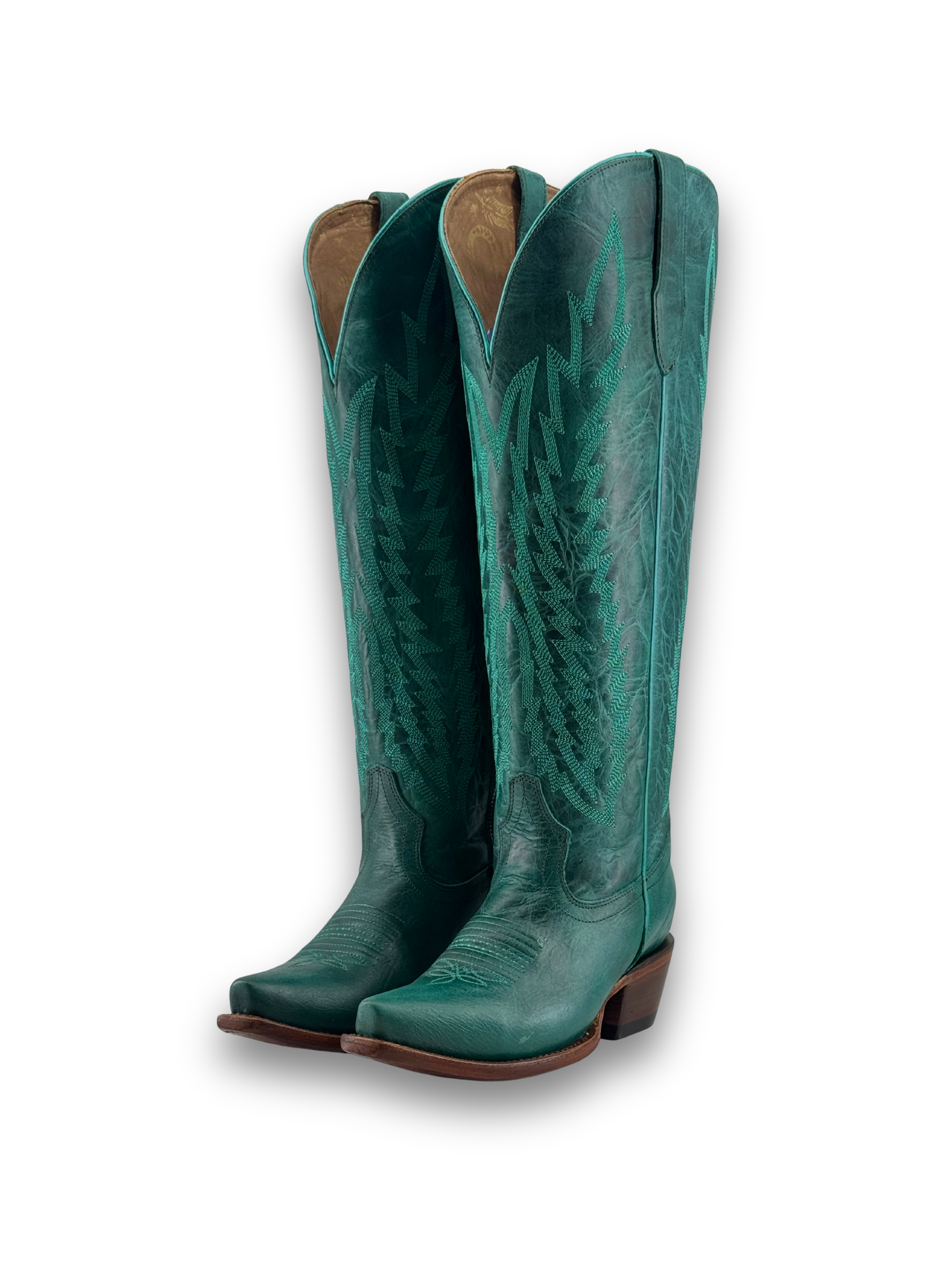 Presley Tall Wide Calf Snip Toe Cowgirl Boot