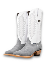 Sierra Roughout Snip Toe Cowgirl Boot