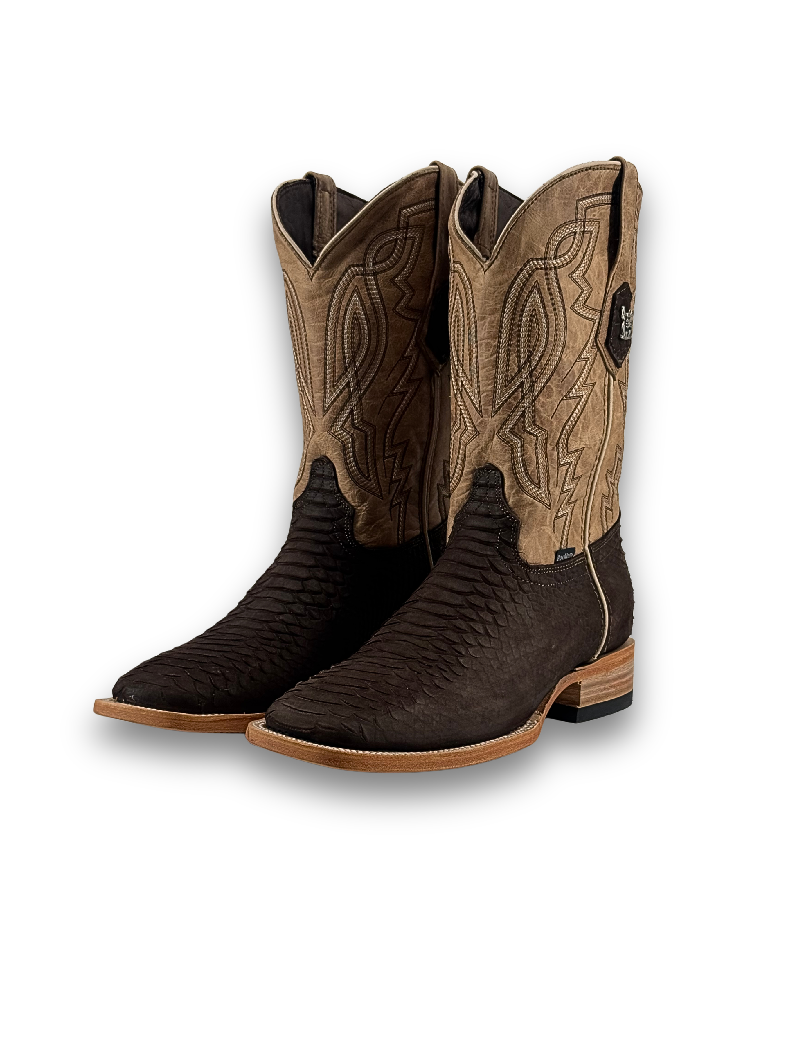 Renegate Python Square Toe Cowboy Boot