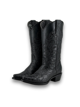 Mila Tooled Snip Toe Cowgirl Boot