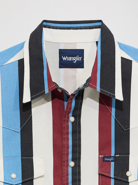 Wrangler Boy's Brush popper Snap Front Shirt