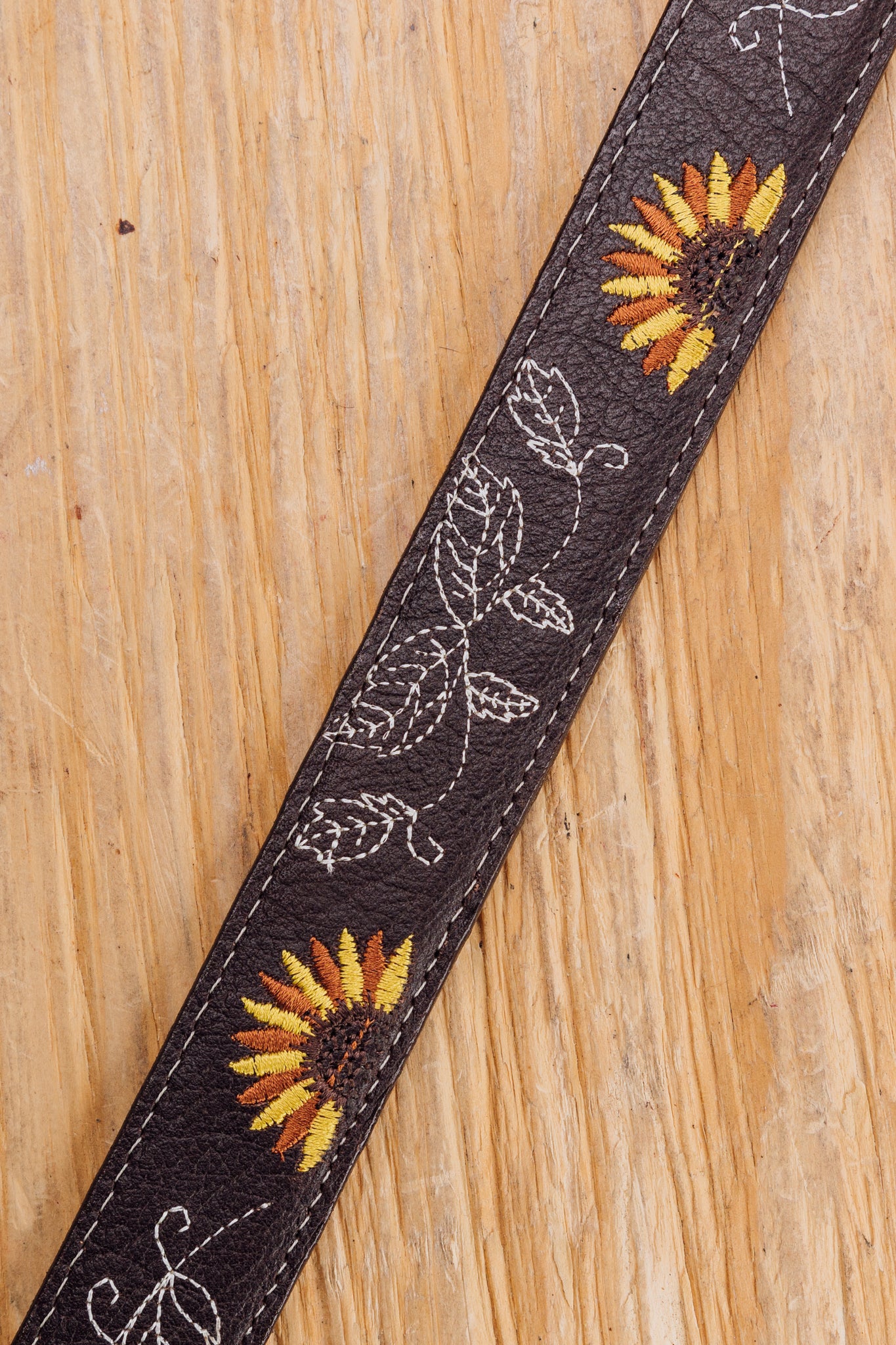 Brown Sunflower Kids Belt