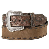 Nocona Rough Tan Billet Cowboy Belt