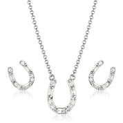 Lucky Stride Horseshoe Jewelry Set