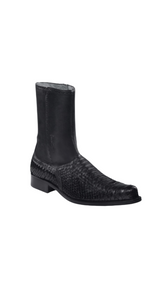 Cuadra FC817 MN Black Malayo Python R Zipper Round Toe