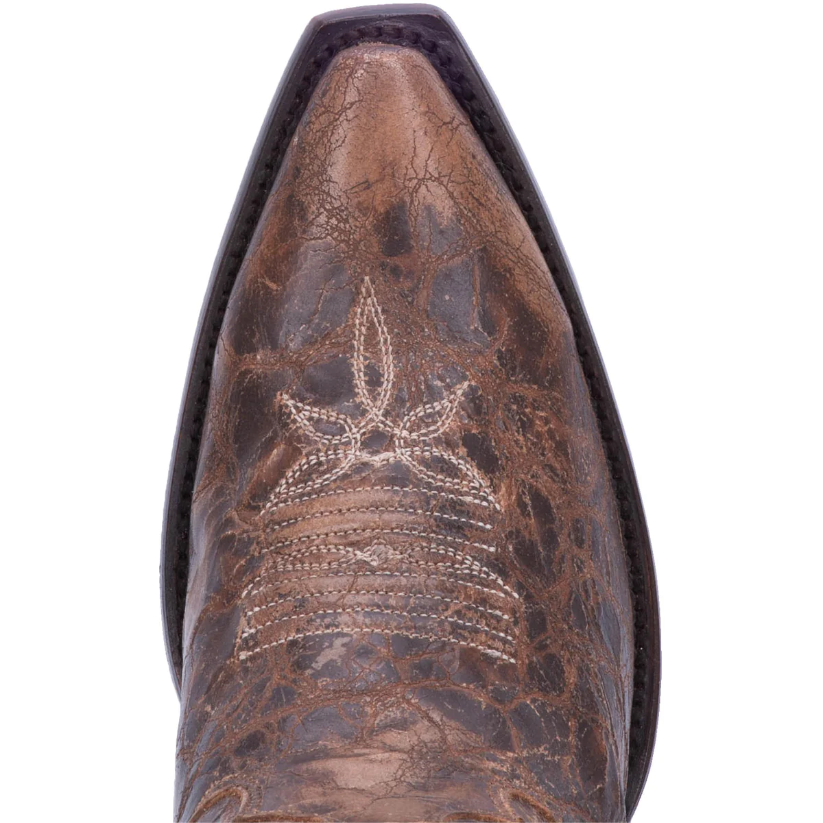 DAN POST Jilted Leather Boot Rustic Snip Toe