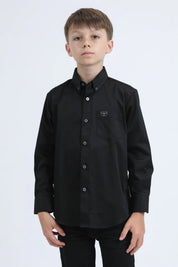 Platini Kids Long Sleeve Rolex Button Up