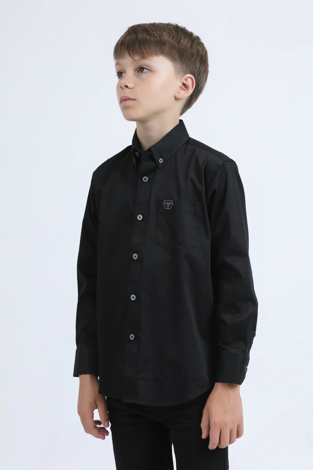 Platini Kids Long Sleeve Rolex Button Up