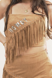 Sophia Fringe Top JJt