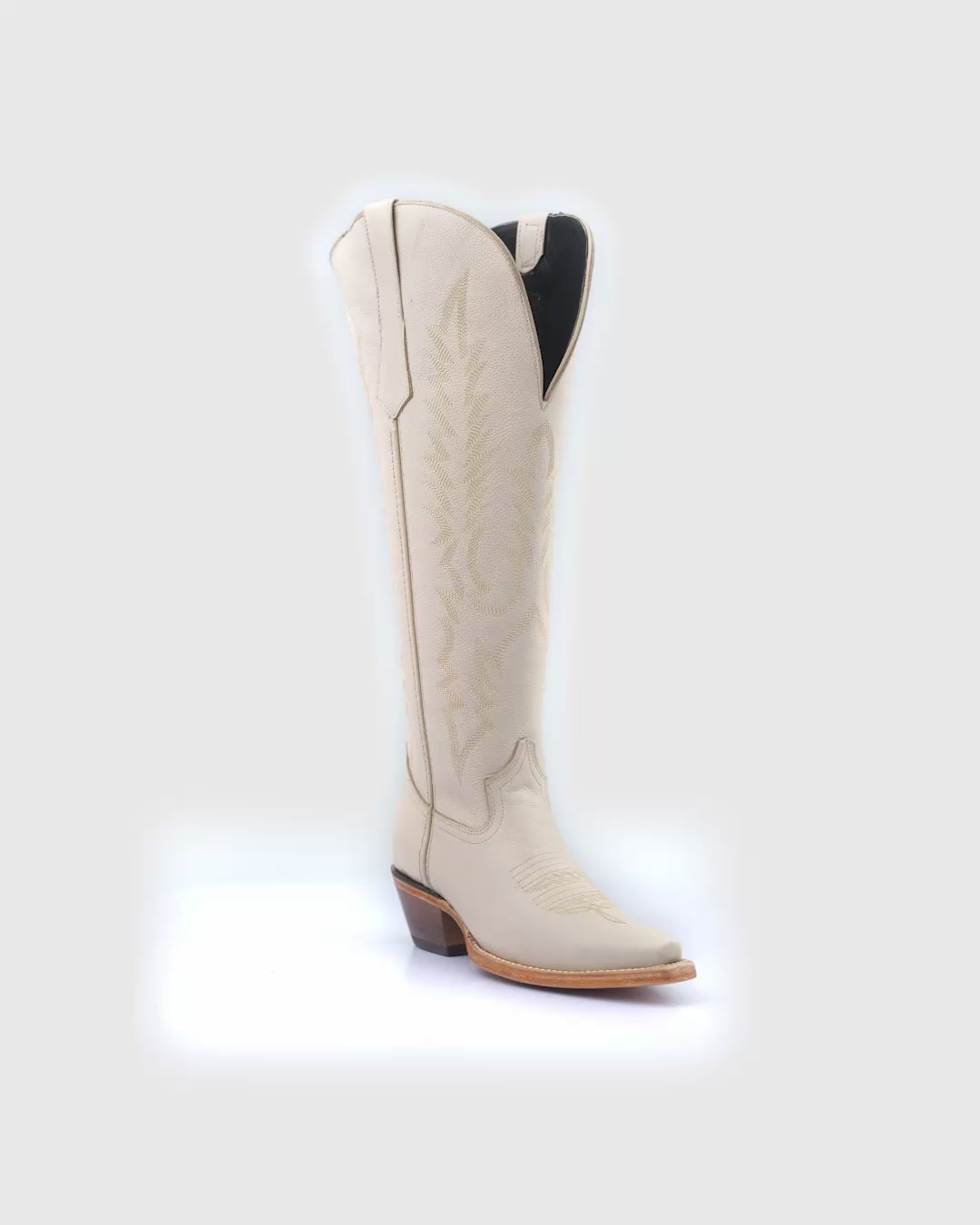 Kaylee Tall Wide Calf Friendly Snip Toe Cowgirl Boot