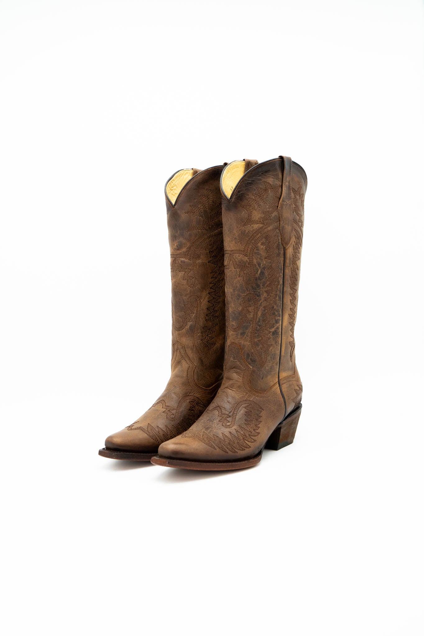 Coraline X Snip Toe Midi Cowgirl Boot