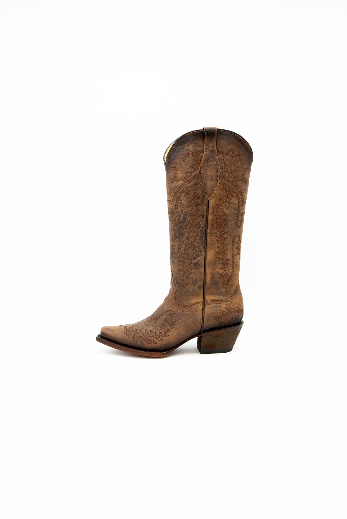 Coraline X Snip Toe Midi Cowgirl Boot