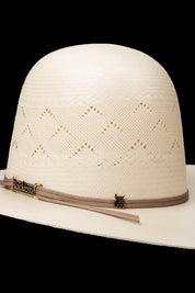 Barrett 100X Open Crown Straw Hat