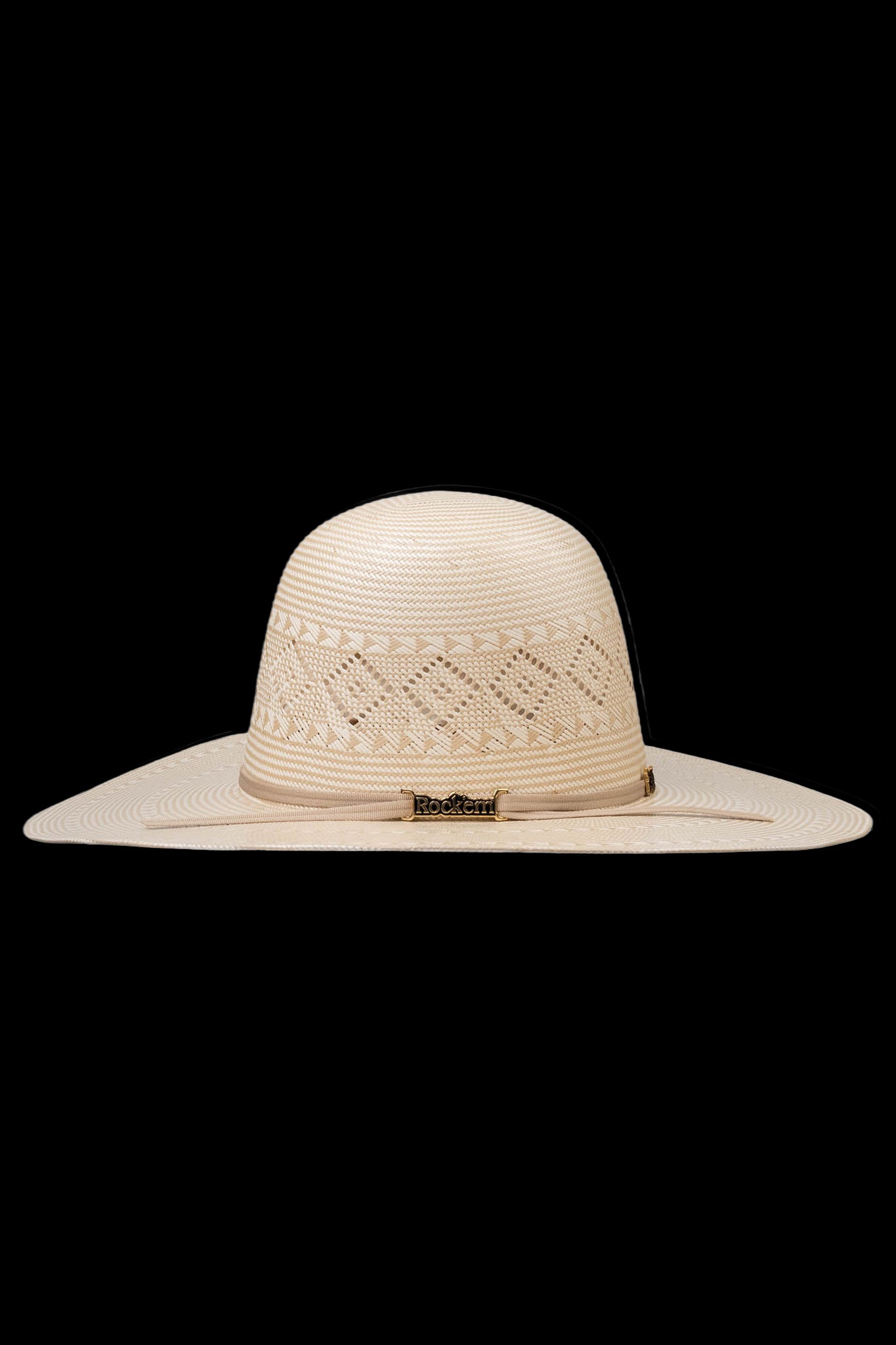 Boston 100X Open Crown Straw Hat