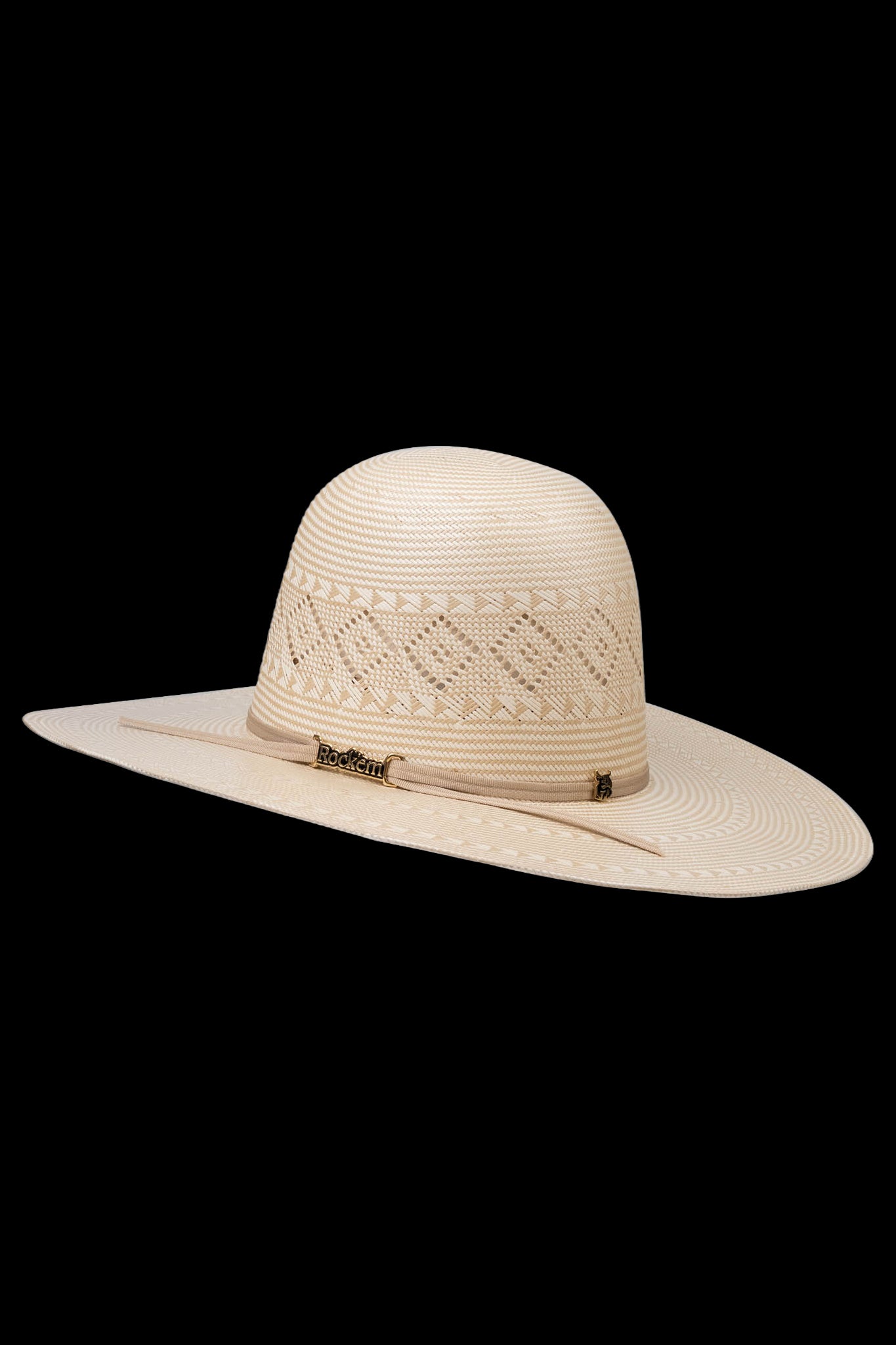 Boston 100X Open Crown Straw Hat
