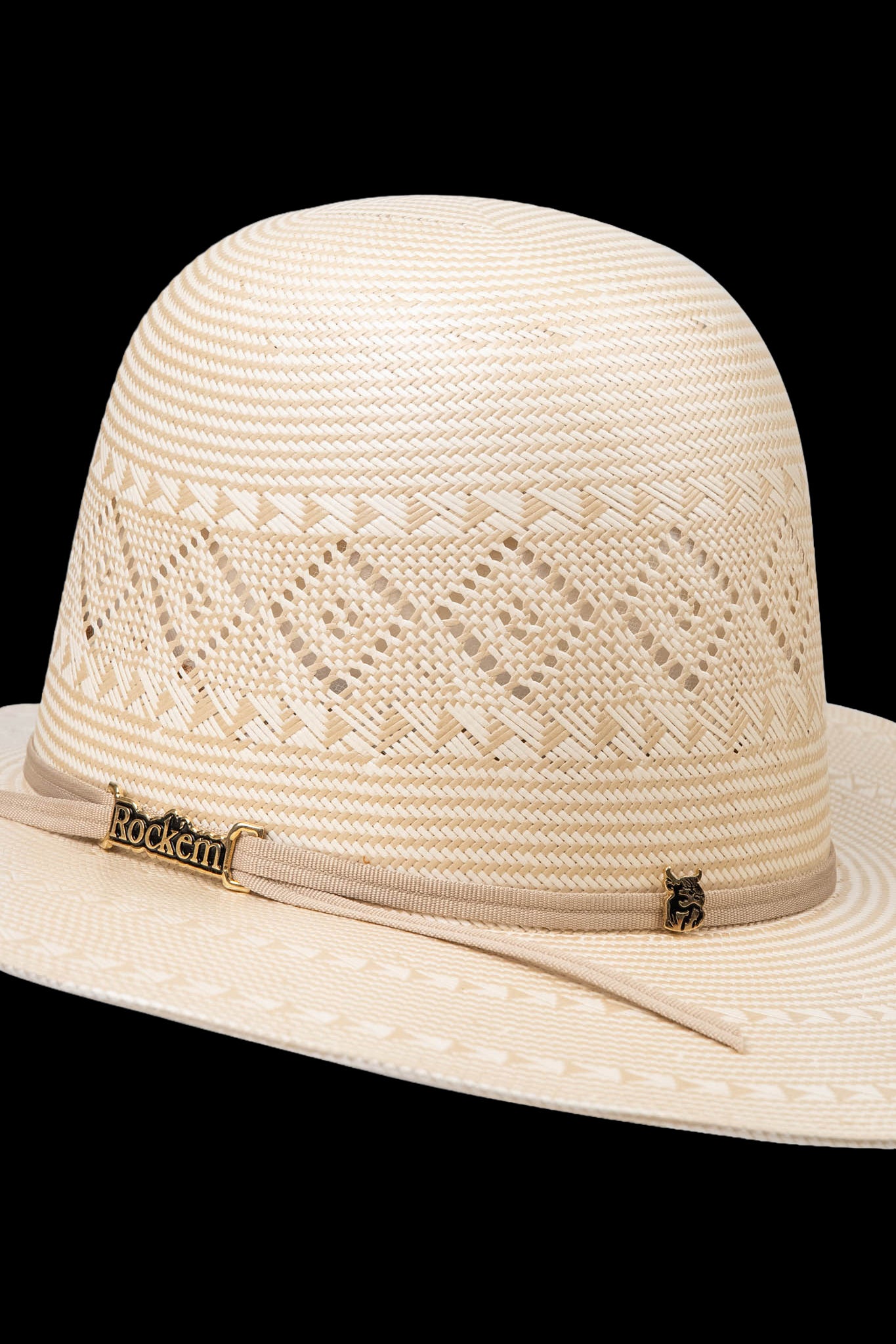 Boston 100X Open Crown Straw Hat