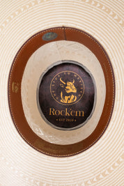 Boston 100X Open Crown Straw Hat