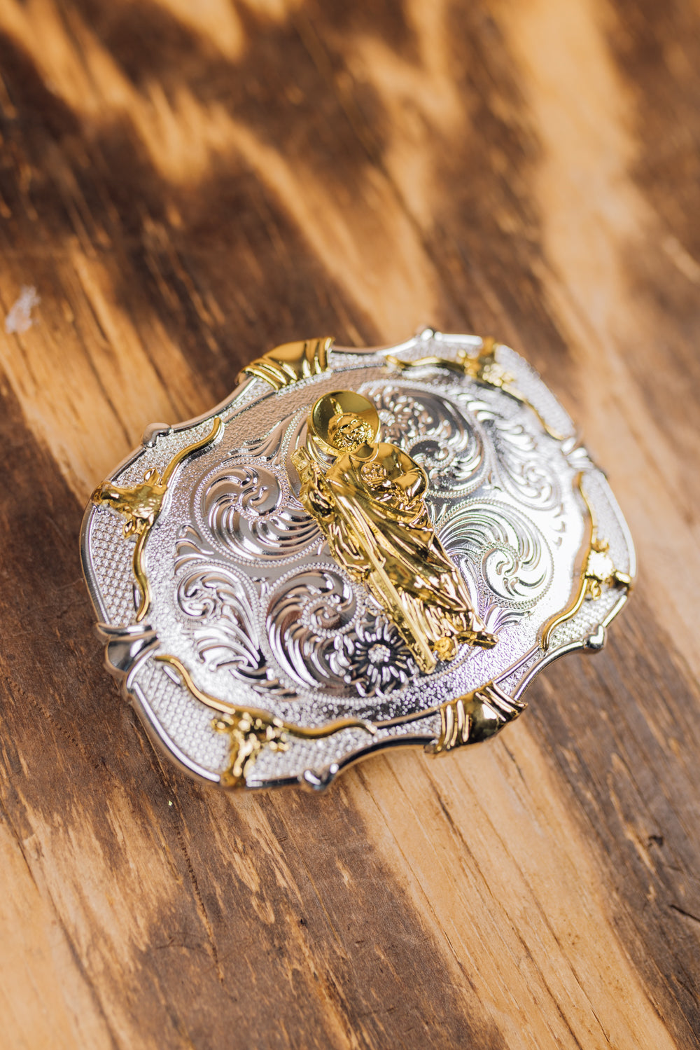 Gold and deals silver belt buckles