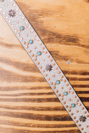 Cowhide Turquoise Belt