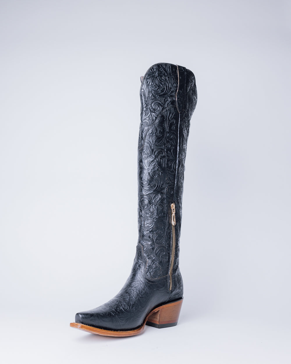 Nancy Cincelado XL Snip Toe Cowgirl Boot