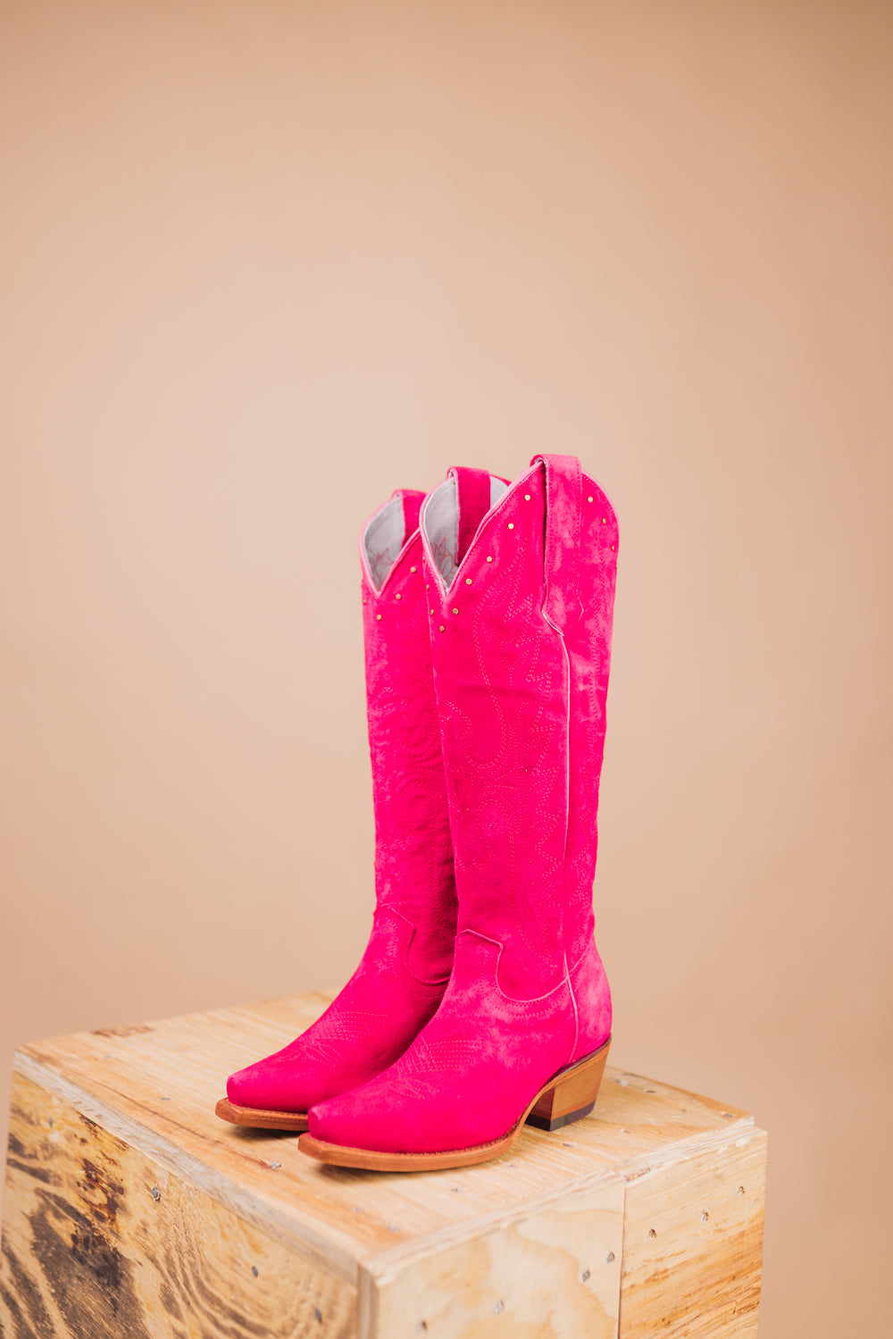 Girls pink cowgirl outlet boots