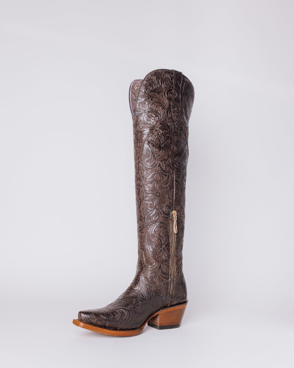 Nancy Cincelado XL Snip Toe Cowgirl Boot