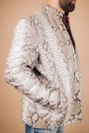 *PRE-ORDER* Men's Full Python Genuine Leather Jacket