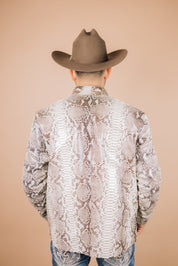 *PRE-ORDER* Men's Full Python Genuine Leather Jacket
